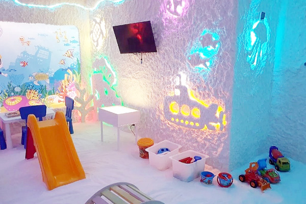 海底世界主题儿童盐疗房4