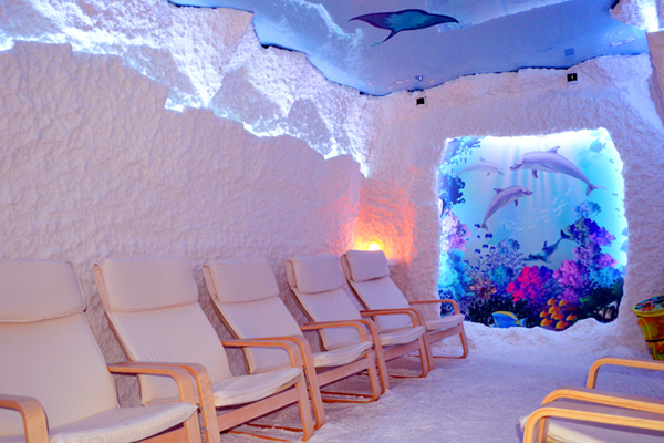 海底世界主题儿童盐疗房6