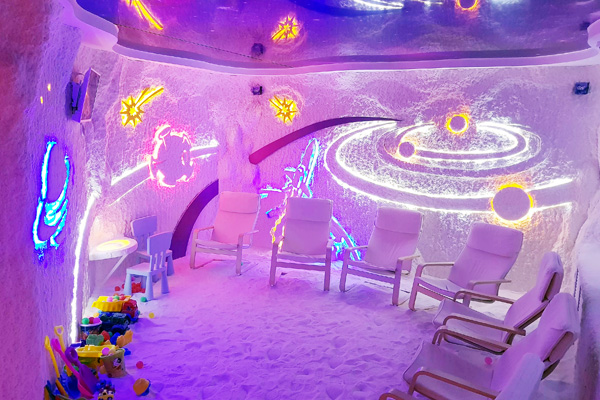 星空主题儿童盐疗房2