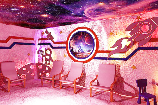 星空主题儿童盐疗房4